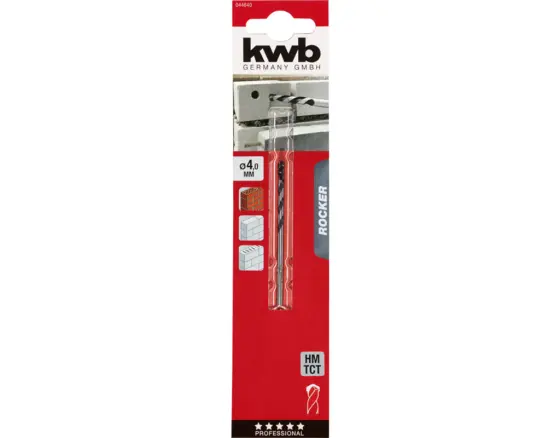 KWB ROCKER® Beton- und Steinbohrer, ø 4 mm