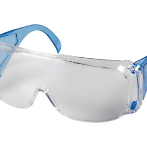 KWB Schutzbrille, voll transparent, blaue