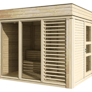 WOLFF FINNHAUS Sauna Paradiso 3x2 (1-Raum) 328,6 x