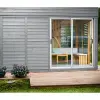 WOLFF FINNHAUS Sauna Paradiso 4x3 (2-Raum) 429,2 x 328