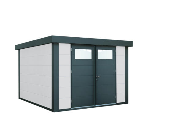 WOLFF FINNHAUS Metallhaus Eleganto 2724 Weiß 268 x 238