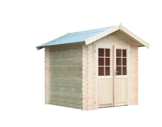 WOLFF FINNHAUS Gartenhaus Emma 28-A (SA) 200 x 200 cm