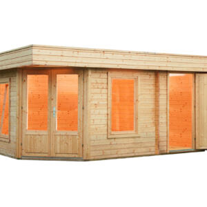 WOLFF FINNHAUS Gartenhaus Maja 40-B/2 (2017) 453x299cm