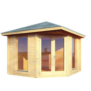 WOLFF FINNHAUS Gartenhaus Katrin 44-A 300x300cm