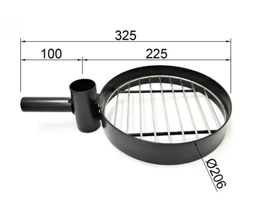 WOLFF FINNHAUS Grillkota Basic: Kleiner Grillhalter mit