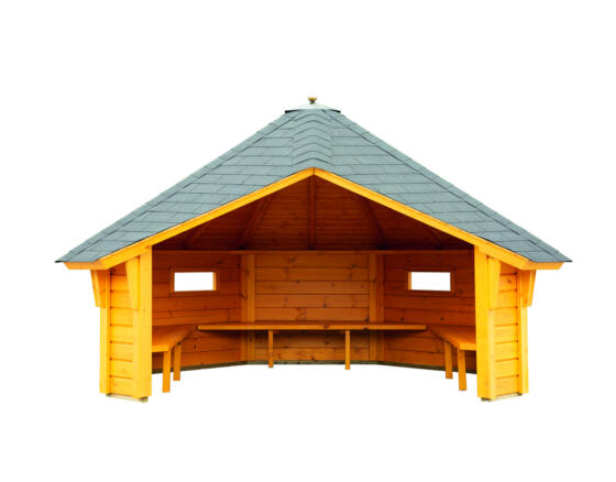 WOLFF FINNHAUS Wetterschutzhütte