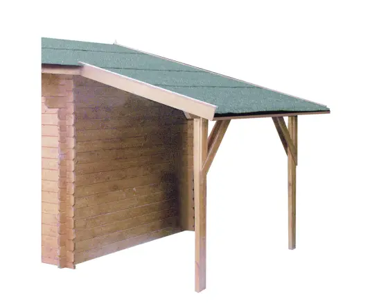 WOLFF FINNHAUS Schleppdach A 150x270cm