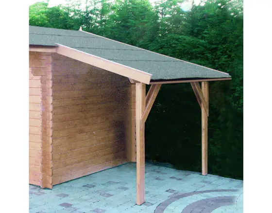 WOLFF FINNHAUS Schleppdach A 150x270cm