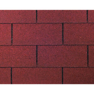 WOLFF FINNHAUS Dachschindeln Rechteck rot