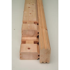 WOLFF FINNHAUS Zusatzbohle 70, pro Meter