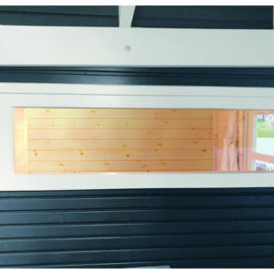 WOLFF FINNHAUS Einzel-Fenster weiß feststehend