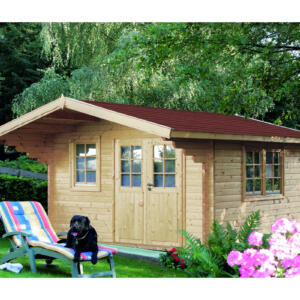 WOLFF FINNHAUS Gartenhaus Nordkap 70-M XL 500x400cm