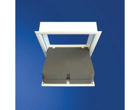 Wellhöfer Deckentüre mit WärmeSchutz 4D