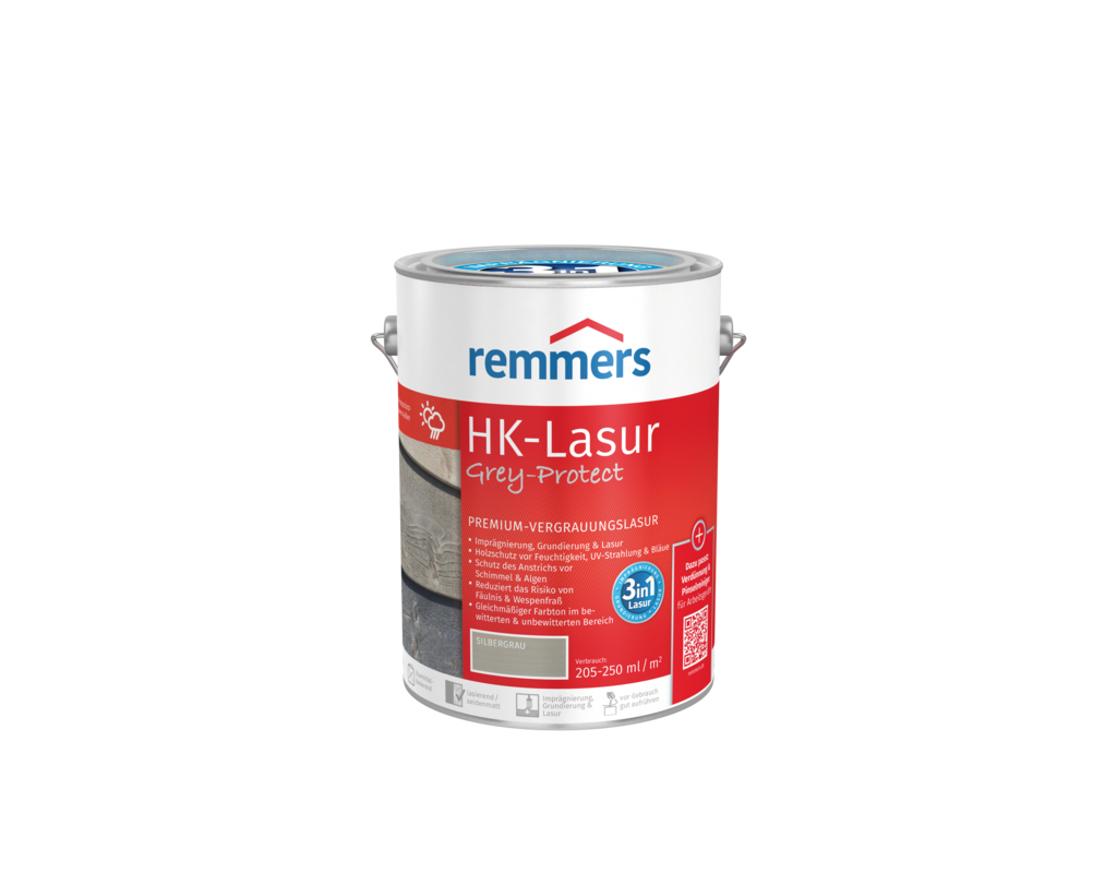 Remmers HK-Lasur Graphitgrau 2,5 l