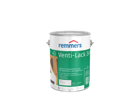 Remmers Venti-Lack 3 in 1 Weiß RAL 9016 2,5 l