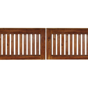 Scheerer Tor Handeloh 4,00x0,80m (BxH) KD+ braun