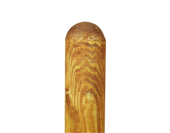 Scheerer Latte halbrund Rundkopf 6,5cm 1,20m KD+