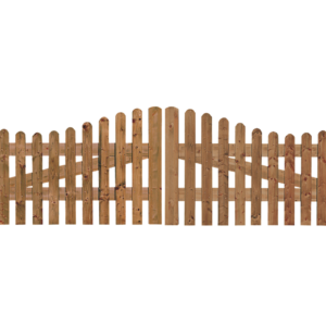 Scheerer Tor geschwungen 4,00x0,80/0,90m KD+