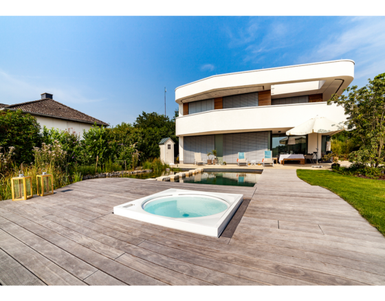 Kebony Terrassendiele Clear glatt ohne Nut