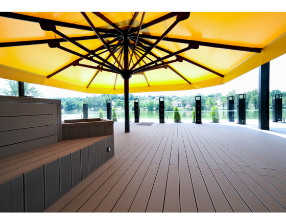 UPM Terrassendiele ProFi Deck 150 Silbergrün
