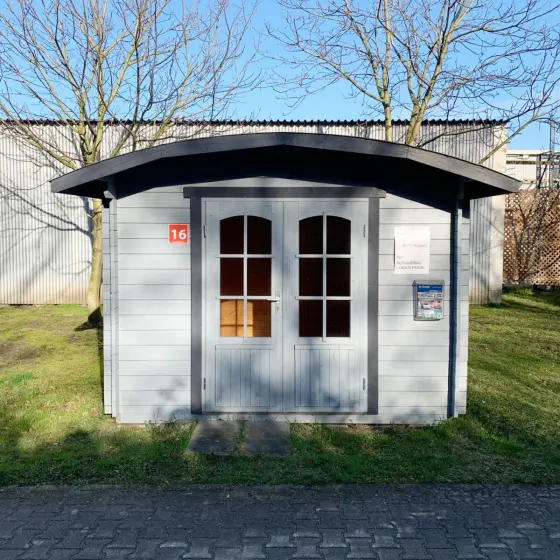 HolzLand Blockbohlenhaus mit Tonnendach (neu)