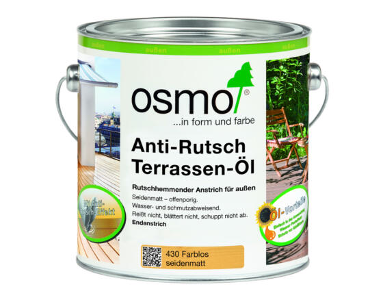 OSMO Anti-Rutsch Terrassendielen 430 Farblos, 2,5L