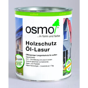 OSMO Holzschutz Öl-Lasur 708 Teak, 0,75L