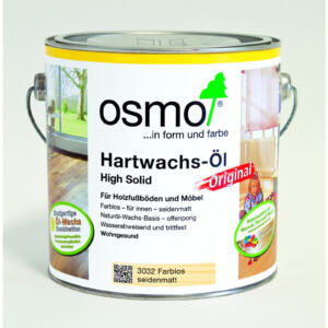 OSMO Hartwachs-Öl Original 3032 Farblos, seidenmatt, 2,5L