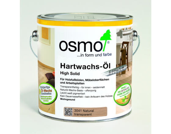 OSMO Hartwachs-Öl Effekt 3041 Natural, weiß transparent, 0,75L