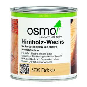 OSMO Hirnholz-Wachs 5735 Farblos, 0,375L