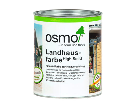OSMO Landhausfarbe 2308 Nordisch Rot, 0,75L