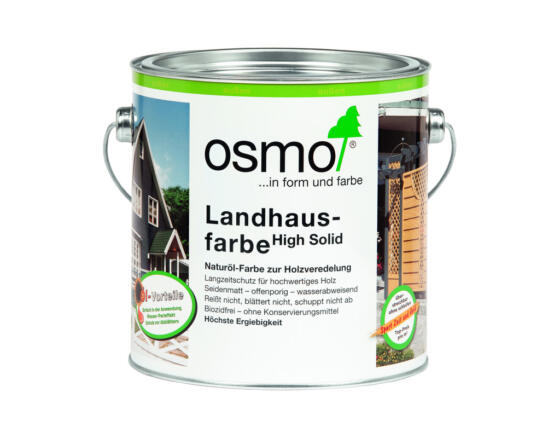 OSMO Landhausfarbe 2703 Schwarzgrau, 2,5L