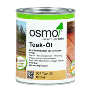 OSMO Teak-Öl 007 Farblos, 0,75L