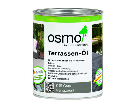OSMO Terrassen-Öl 019 grau, 0,75L
