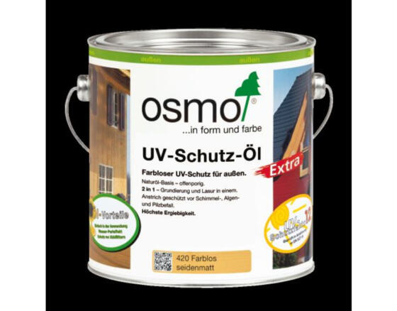 OSMO UV-Schutz-Öl Extra 420 Farblos, 2,5L
