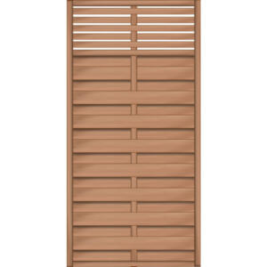 JODA Flores Dichtzaun Bangkirai 90x180 cm