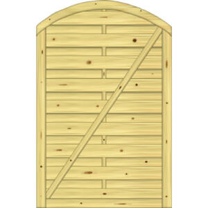 JODA Monegro structur Dichtzauntür 100 x 150 cm