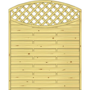 JODA Monegro structur Dichtzaun m. Rankgitter