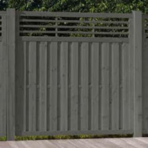 JODA Locarno Dichtzaun, Fichte Granit