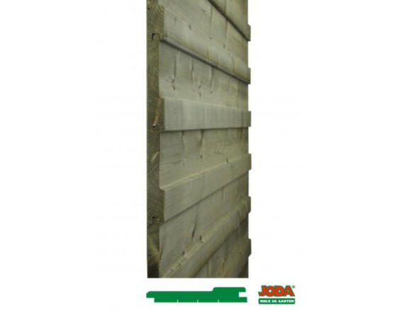 JODA 28x146 mm Fichten Kombideckelprofil gehobelt, N&F, trocken+KDI, 4,20 m