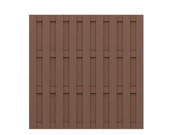 Traumgarten JUMBO WPC braun 179x179cm