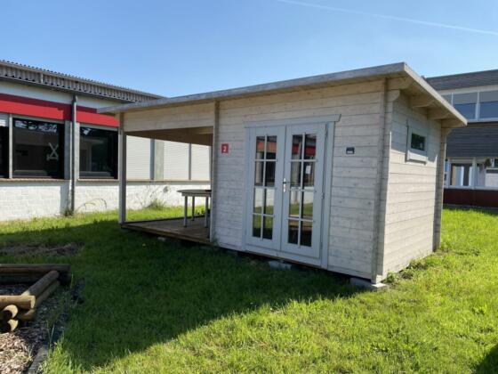 Ausstellungshaus Nr. 6: Relax Lounge 5,9 x 3,0 m