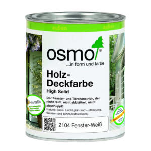 OSMO Holz-Deckfürbe 2104 weiß, 0,75L