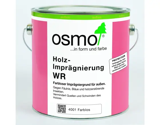 OSMO Holz-Imprägnierung WR 4001 fürblos, 2,5L