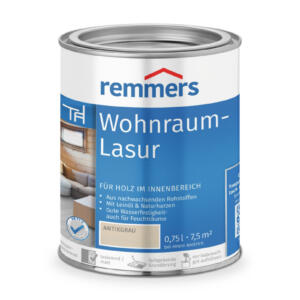 Remmers Wohnraum-Lasur antikgrau 0,75l