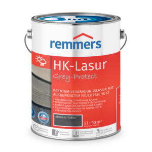 Remmers HK-Lasur Grey-Protect anthrazitgrau (FT-20928) 5l