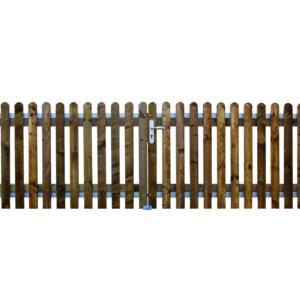 Scheerer Tür, Metallrahmen, Holzbelattung