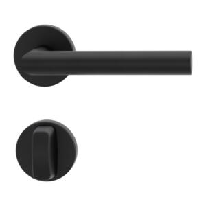 HQ TürenWelt Türdrücker Angolo Blackline, Clip-Technik, Griff aus rostfreiem