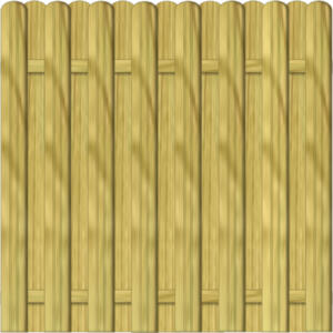 JODA Herrera classic Staketen-Sichtschutzzaun