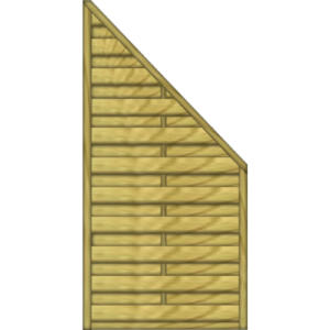 JODA Madras structur Dichtzaun Abschluß